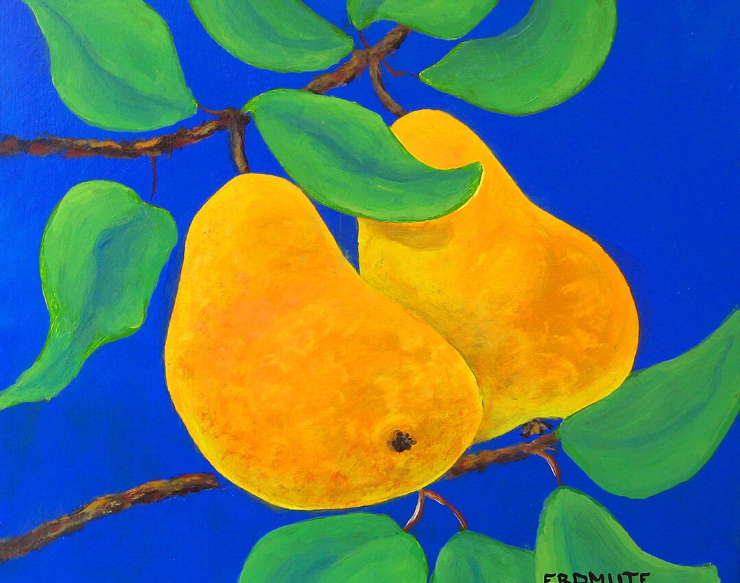 Pears_Acrylic_12-x-12_