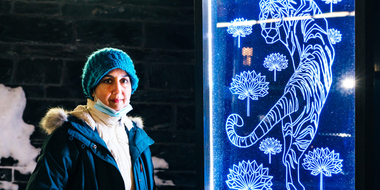 Mississauga artist Khaula Siddique premieres work at Brampton Lunar New Year Celebration