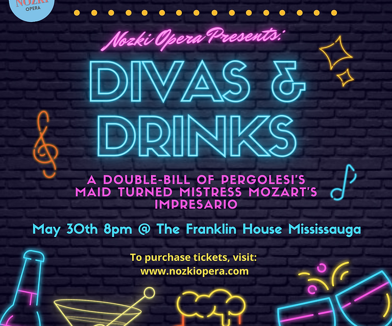 Nozki Opera presents Divas & Drinks!