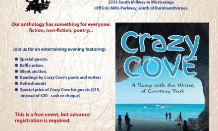 BOOK LAUNCH: Courtney Park Writers’ Group’s “Crazy Cove”