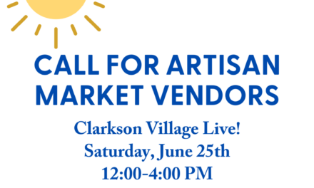 CALL FOR ARTISANS: Clarkson Village Live!