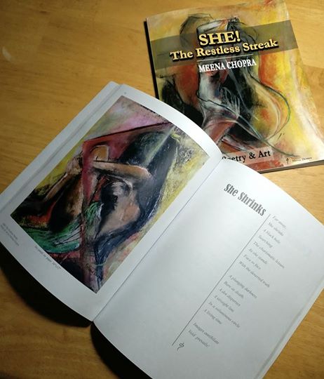 SHE! The Restless Streak – a collection of poetry and art by Meena Chopra