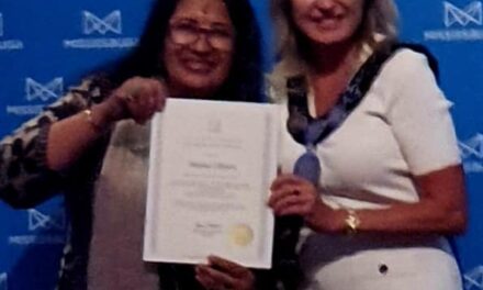 Received Civic Award of Recognition from the City of Mississauga for arts.