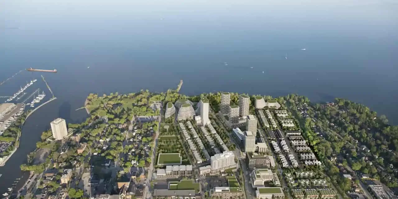 inSauga: New Mississauga waterfront community brings five glowing art structures to town