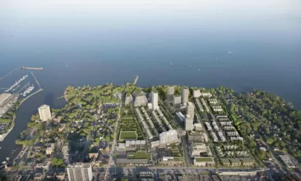 inSauga: New Mississauga waterfront community brings five glowing art structures to town