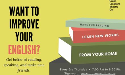 Crane Creations is Holding a Free Monthly Play Reading Activity! 