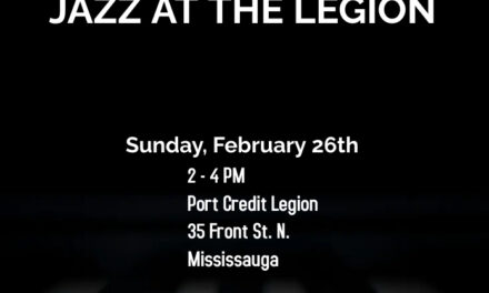 Mississauga Big Band Jazz Ensemble presents Jazz at the Legion with Gerry Cabling & Dionne Grant