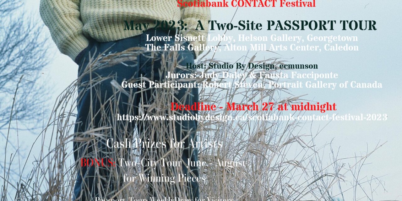 Early Bird Winners and Artists announced for FORMS, FACES & SPACES, figuratively speaking! (Scotiabank Contact Festival)