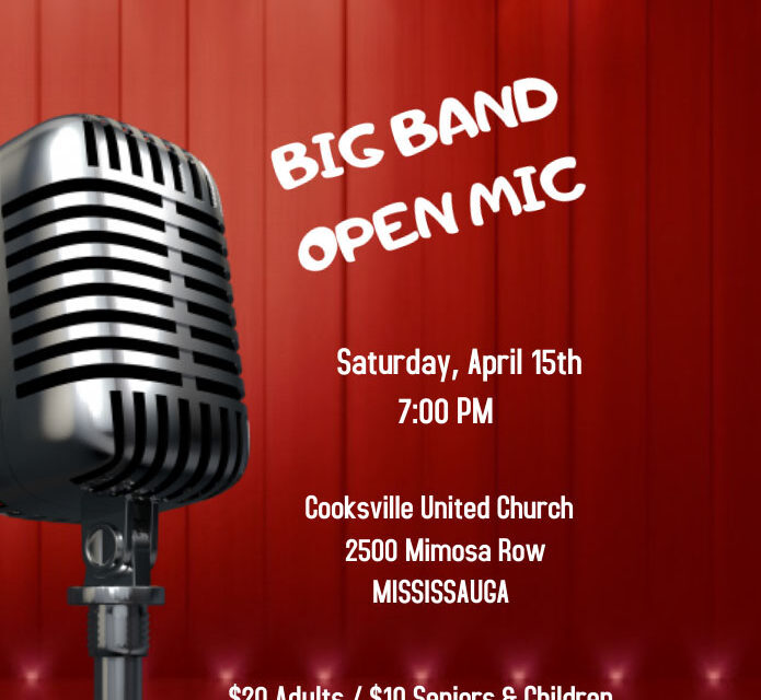 Big Band Open Mic