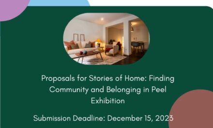 Call for Submissions – Proposals for Stories of Home Exhibition at PAMA