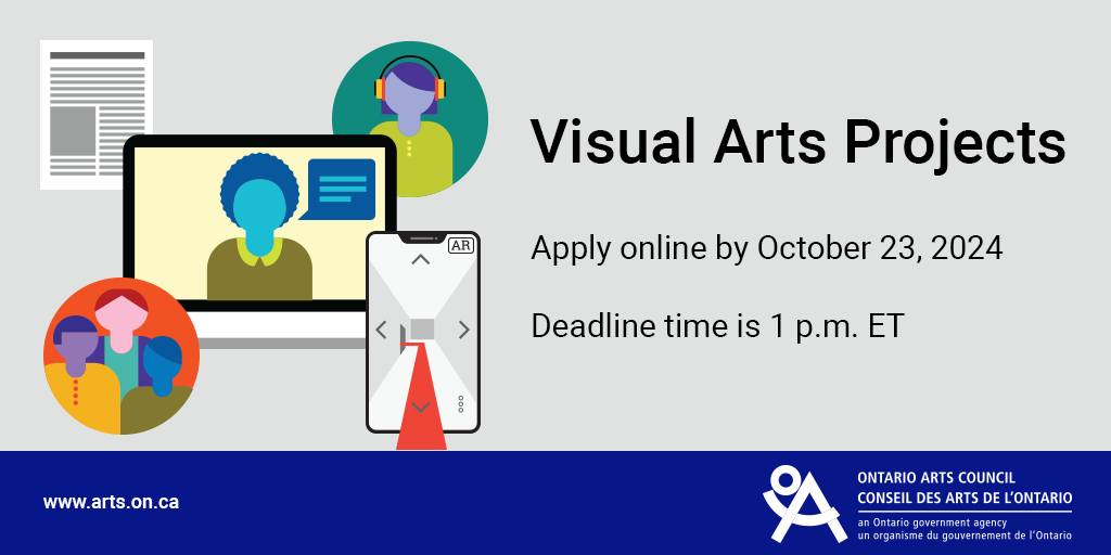Visual Arts Projects Grants – Ontario Arts Council