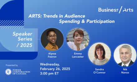 Business / Arts: Trends in Audience Spending & Participation