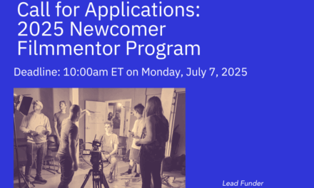 Call for Applications: Newcomer Filmmentor 2025 – LIFT