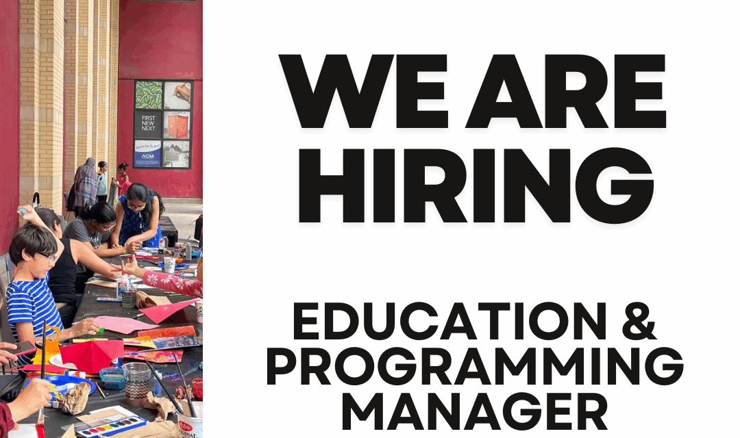 NOW HIRING: Education and Program Manager at the Art Gallery of Mississauga