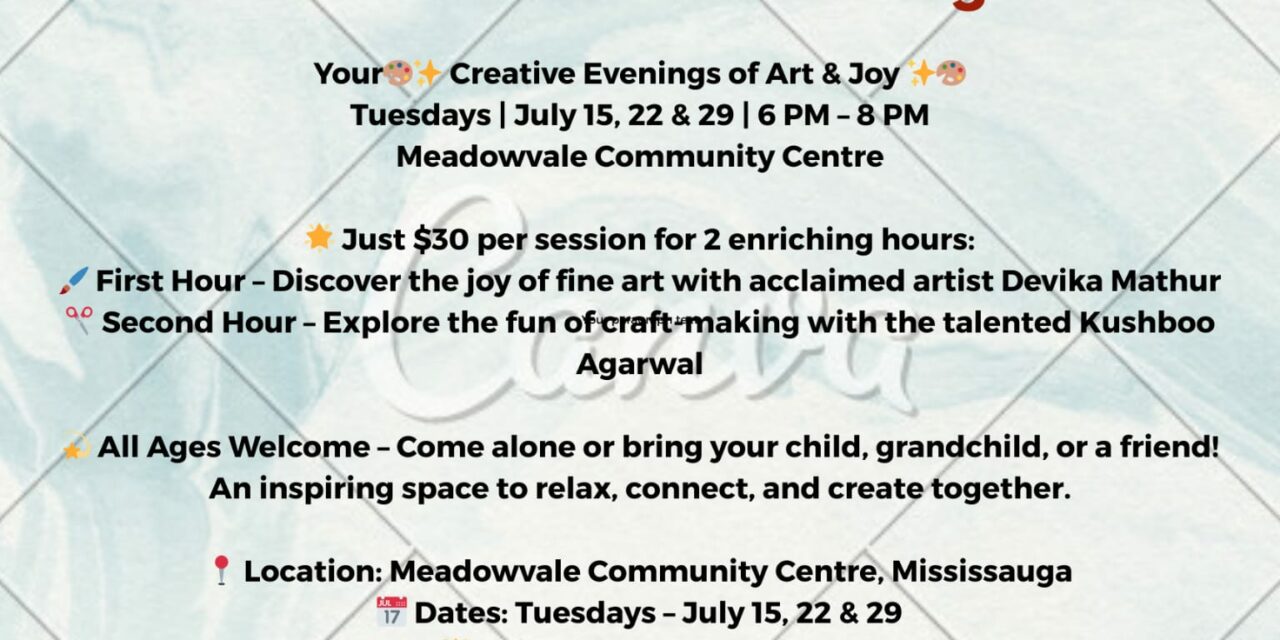 Summer Art & Craft Workshops For All Ages