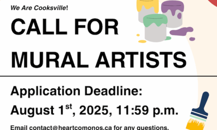 Call for Mural Artists – We Are Cooksville! Mural – Heart Comonos