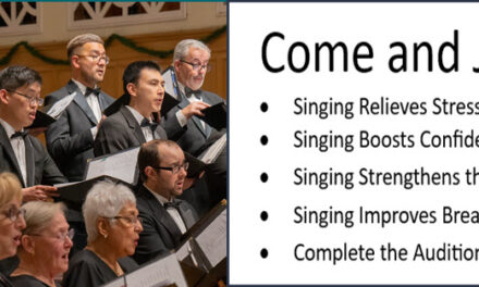 Call for Experienced Singers – Audition to join the Mississauga Chamber Singers