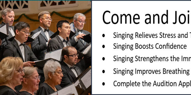 Call for Experienced Singers – Audition to join the Mississauga Chamber Singers
